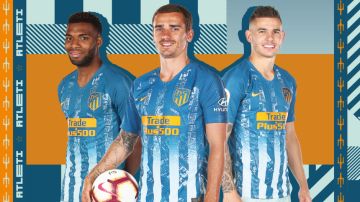 La tercera equipación del Atlético de Madrid para la temporada 2018/2019