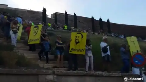 Miles de personas forman una cadena humana en Lleida por la libertad de los presos políticos Miles de personas forman una cadena humana en Lleida por la libertad de los presos políticos