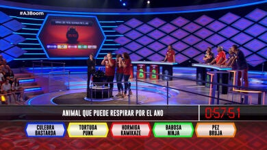'Los Thunder' neutralizan la bomba gracias al animal que respira por el ano