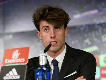 Álvaro Odriozola, en rueda de prensa Álvaro Odriozola, en rueda de prensa