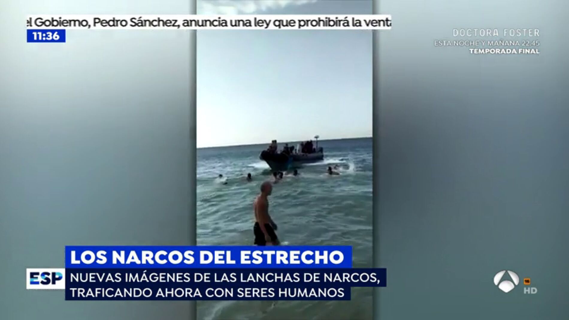 Las 'narcolanchas' del Estrecho cambian los fardos de droga por el transporte de inmigrantes ilegales