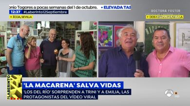 La emotiva respuesta de Los del Río a las protagonistas del vídeo viral del masaje cardiaco al ritmo de 'La Macarena'