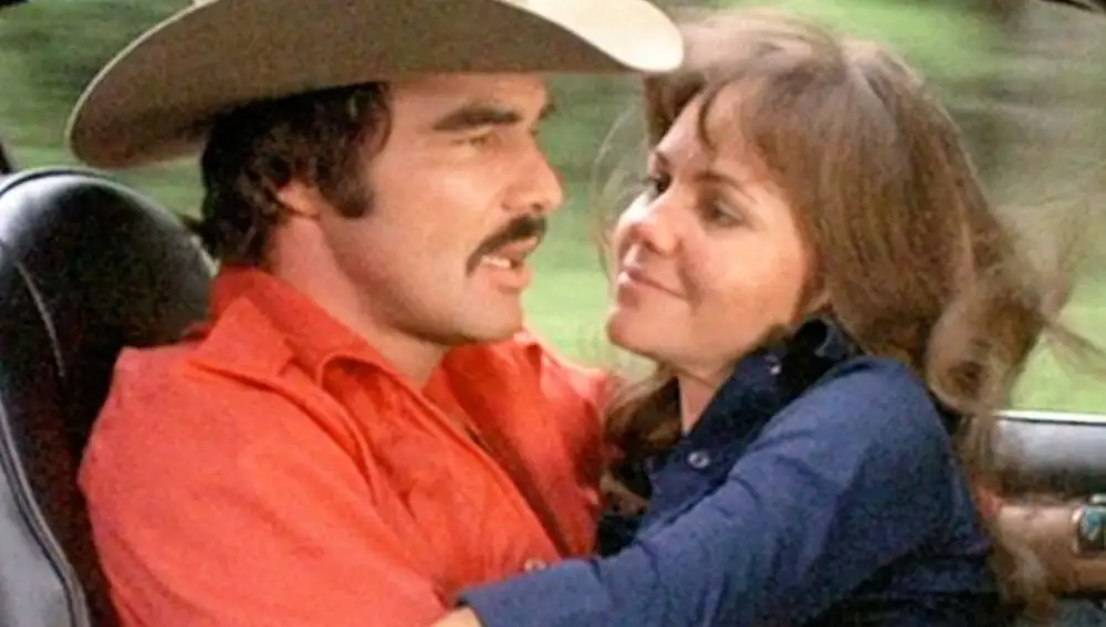 Burt Reynolds y Sally Field