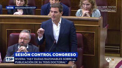 Albert Rivera siembra la duda en la tesis doctoral de Pedro Sánchez: 
