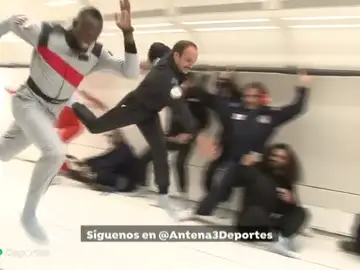 Usain Bolt, el rey del atletismo, hasta en el espacio Usain Bolt, el rey del atletismo, hasta en el espacio