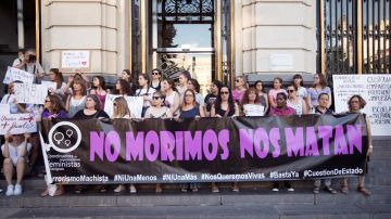 Manifestaci&oacute;n contra la violencia machista