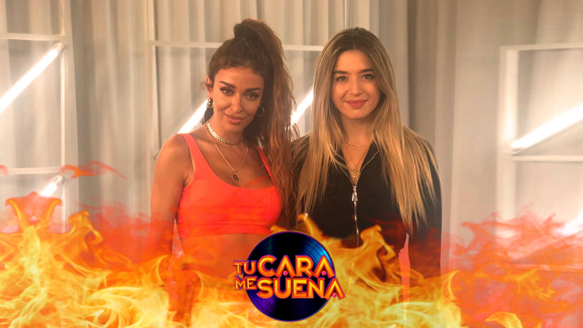 Las primeras im&aacute;genes de Mimi Doblas y Eleni Foureira en 'Tu cara me suena'