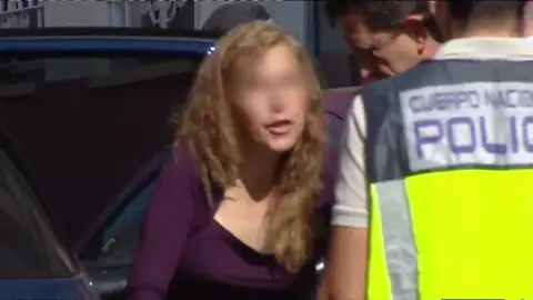 Imagen de archivo de la acusada por el 'crimen de la viuda negra' Imagen de archivo de la acusada por el 'crimen de la viuda negra'