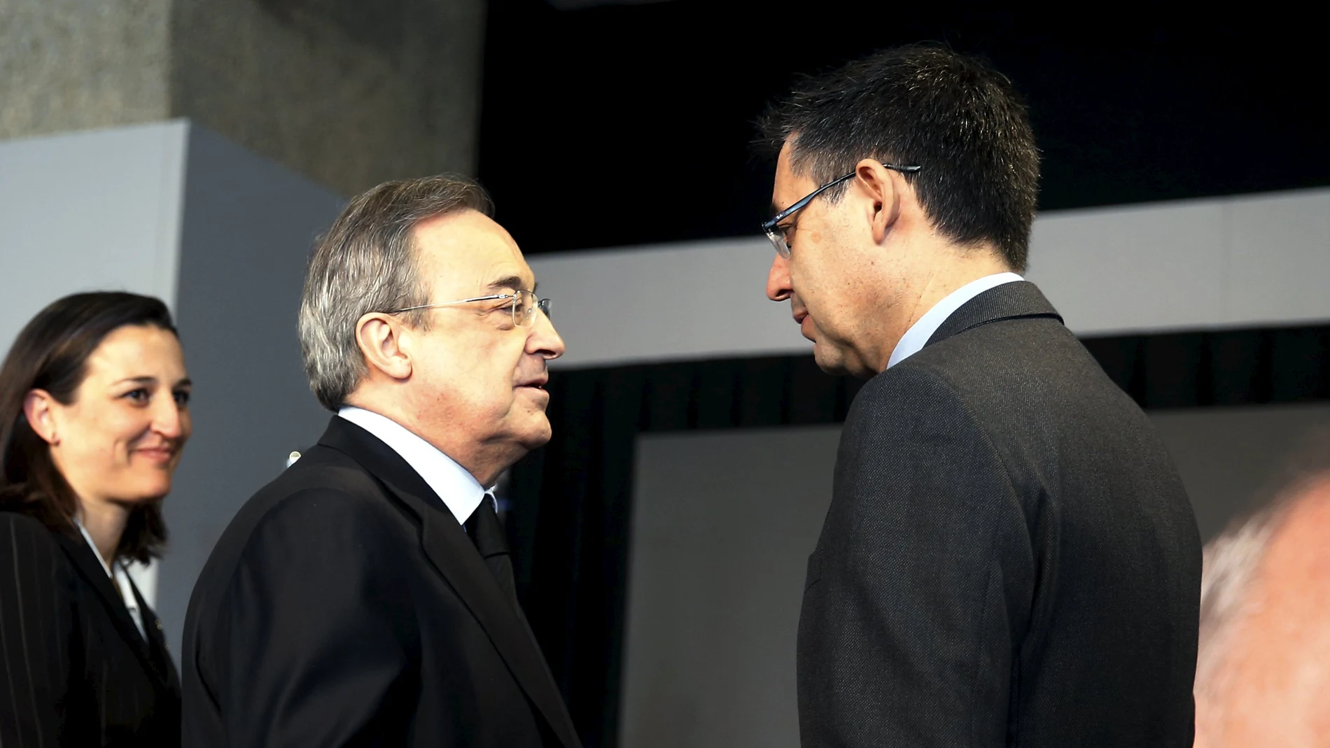 Florentino Pérez y Josep María Bartomeu Florentino Pérez y Josep María Bartomeu