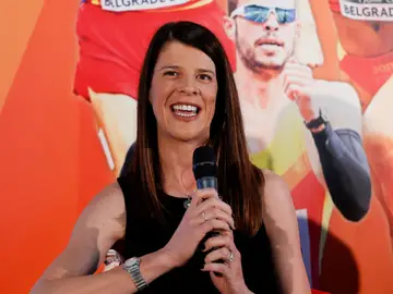 La medallista olímpica Ruth Beitia La medallista olímpica Ruth Beitia