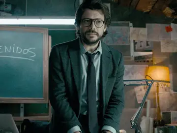 Álvaro Morte en 'La casa de papel' Álvaro Morte en 'La casa de papel'