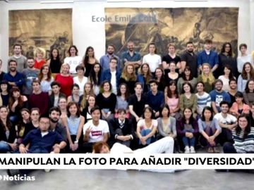 VÍDEO:Un colegio francés oscurece el color de piel de alguno de sus alumnos para hacerlos pasar por afroamericanos y captar así nuevos estudiantes en EEUU VÍDEO:Un colegio francés oscurece el color de piel de alguno de sus alumnos para hacerlos pasar por afroamericanos y captar así nuevos estudiantes en EEUU