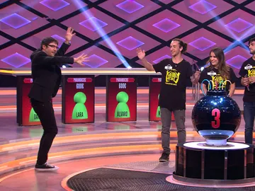 La reacción con más ritmo de un concursante de '¡Boom!' al quedarse en blanco en el escenario La reacción con más ritmo de un concursante de '¡Boom!' al quedarse en blanco en el escenario