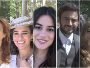 Los especiales mensajes de los invitados a la boda de Isaac y Antolina Los especiales mensajes de los invitados a la boda de Isaac y Antolina