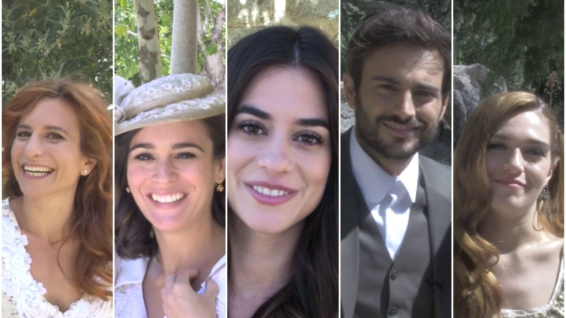 Los especiales mensajes de los invitados a la boda de Isaac y Antolina