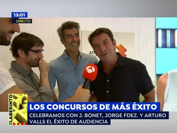 Los presentadores de los concursos de Antena 3 cuentan las novedades de sus programas Los presentadores de los concursos de Antena 3 cuentan las novedades de sus programas
