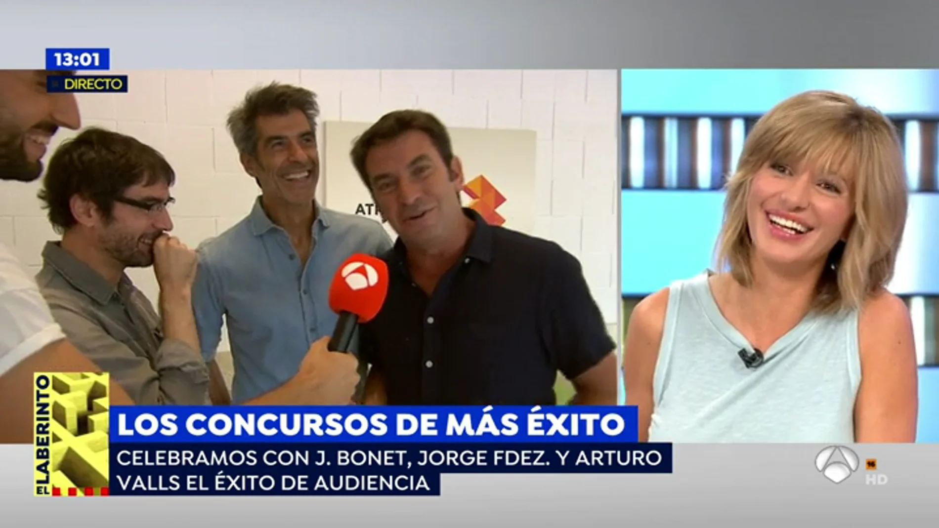 Los presentadores de los concursos de Antena 3 cuentan las novedades de sus programas