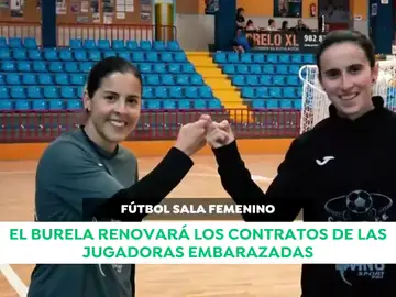 El Burela, equipo de fútbol sala femenino, renovará los contratos de las jugadoras embarazadas El Burela, equipo de fútbol sala femenino, renovará los contratos de las jugadoras embarazadas