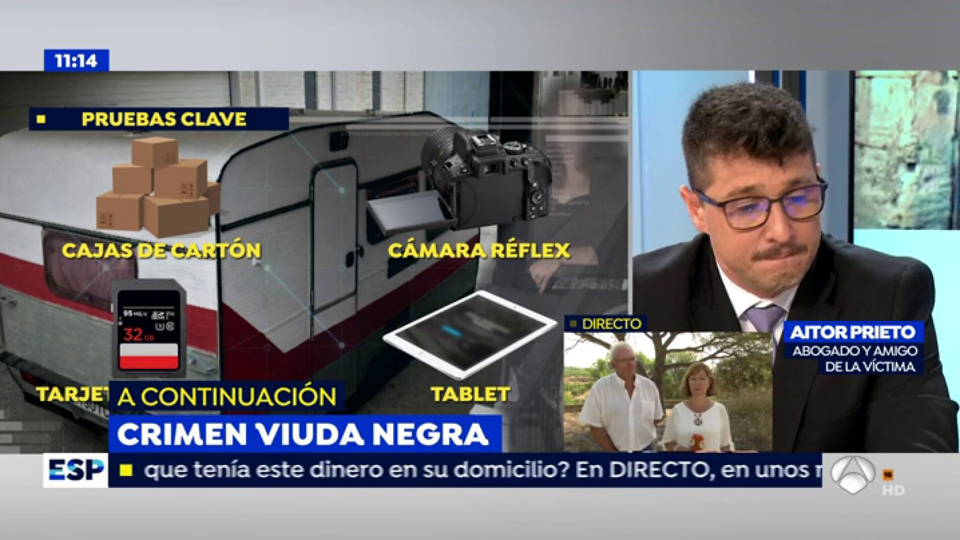 Abogado y amigo de la v&iacute;ctima de la viuda negra: "En la familia creemos que el m&oacute;vil es econ&oacute;mico"