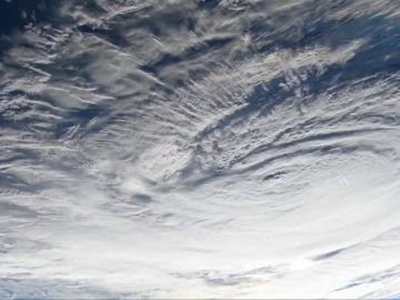 Así es el huracán Florence visto desde el espacio