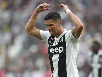 Cristiano Ronaldo, durante un partido con la Juventus Cristiano Ronaldo, durante un partido con la Juventus
