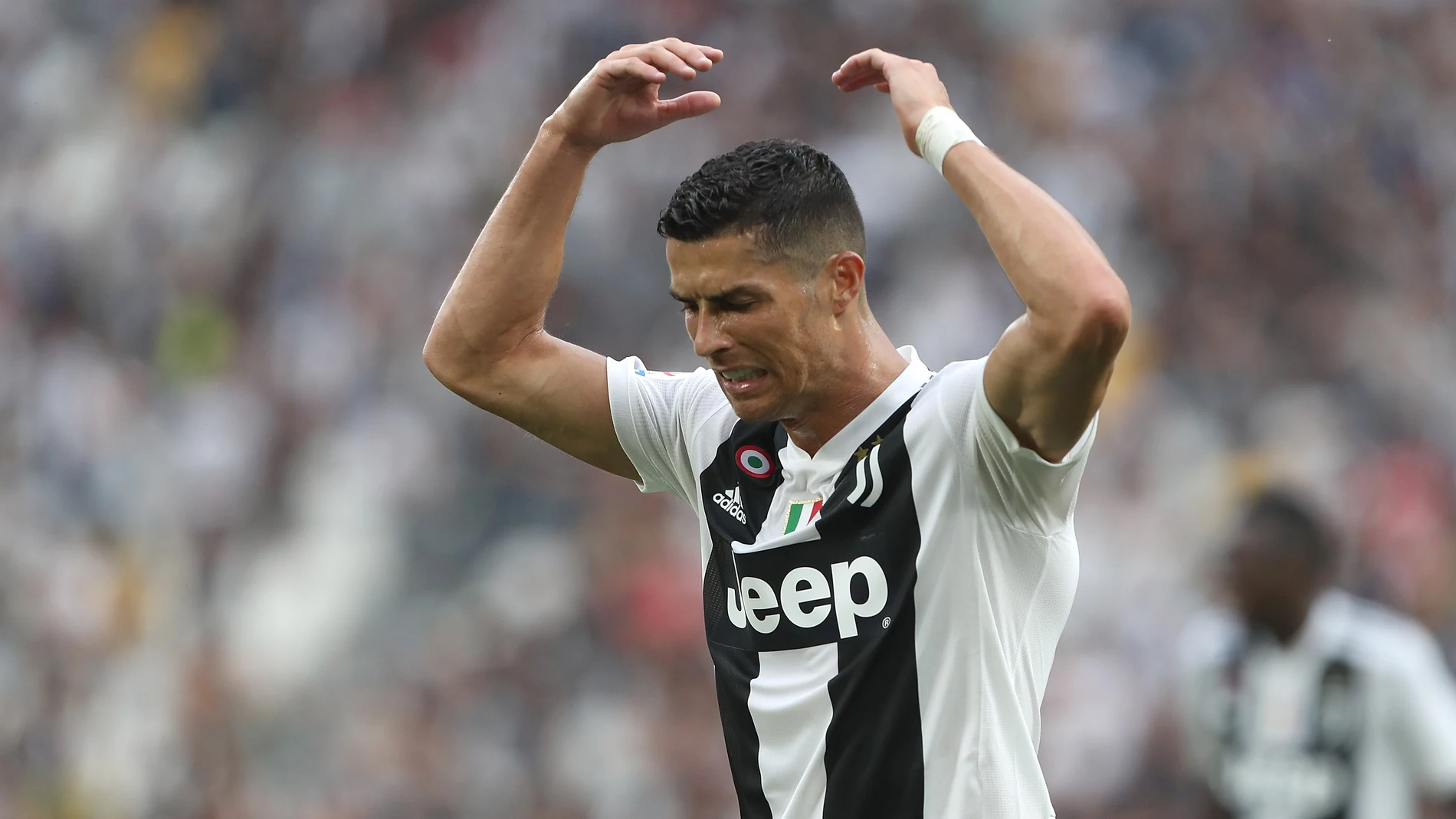 Cristiano Ronaldo, durante un partido con la Juventus Cristiano Ronaldo, durante un partido con la Juventus