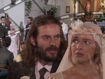 Lo que no se vio en televisión de la tensa boda de Isaac y Antolina