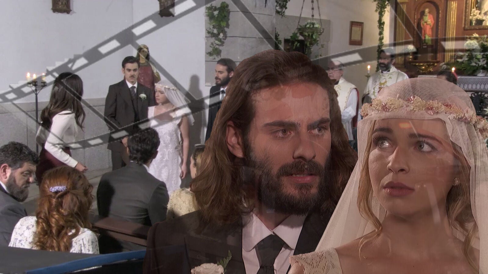 Lo que no se vio en televisión de la tensa boda de Isaac y Antolina en 'El secreto de Puente Viejo'