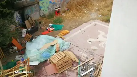 Los vecinos del barrio de Tetuán, en pie de guerra contra un grupo de okupas Los vecinos del barrio de Tetuán, en pie de guerra contra un grupo de okupas