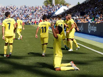 Bacca celebra su gol contra el Leganés Bacca celebra su gol contra el Leganés