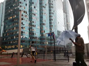 Los destrozos del tifón Mangkhut Los destrozos del tifón Mangkhut