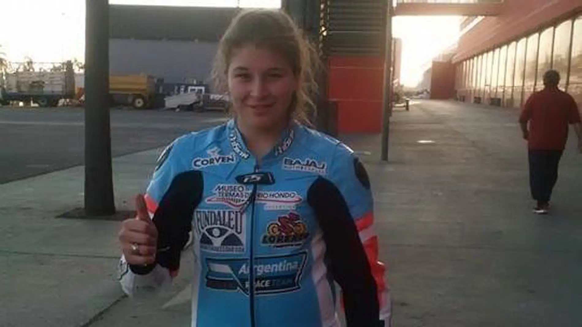 Marikena, antes de sufrir el accidente Marikena, antes de sufrir el accidente