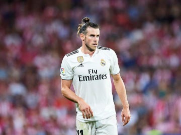 Gareth Bale, en un partido con el Real Madrid