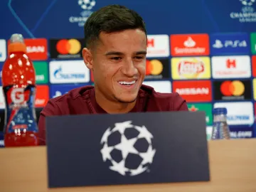 Coutinho, en rueda de prensa Coutinho, en rueda de prensa