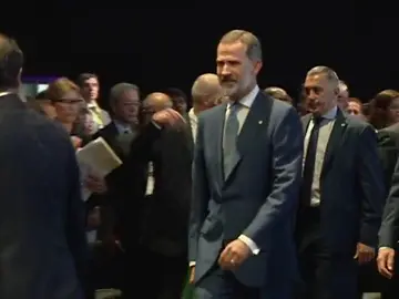 REEMPLAZO | El Rey Felipe VI inaugura la feria Gastech en Cataluña sin presencia del Govern, su sexta visita a la CCAA desde el 1-O REEMPLAZO | El Rey Felipe VI inaugura la feria Gastech en Cataluña sin presencia del Govern, su sexta visita a la CCAA desde el 1-O