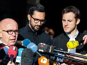 Valtònyc ante los medios de comunicación Valtònyc ante los medios de comunicación