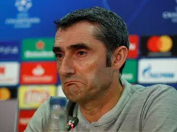 Ernesto Valverde, en rueda de prensa Ernesto Valverde, en rueda de prensa