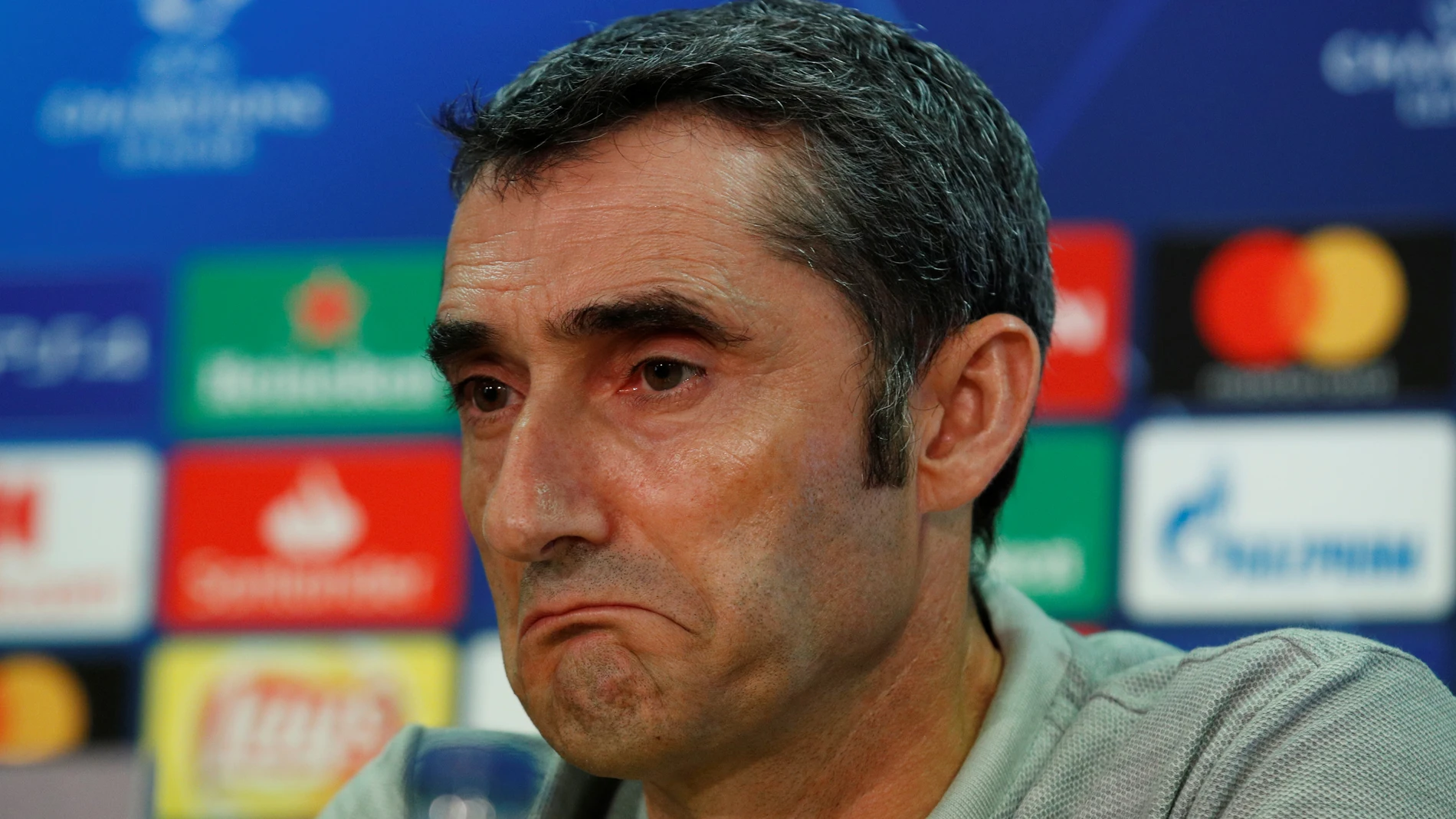 Ernesto Valverde, en rueda de prensa Ernesto Valverde, en rueda de prensa