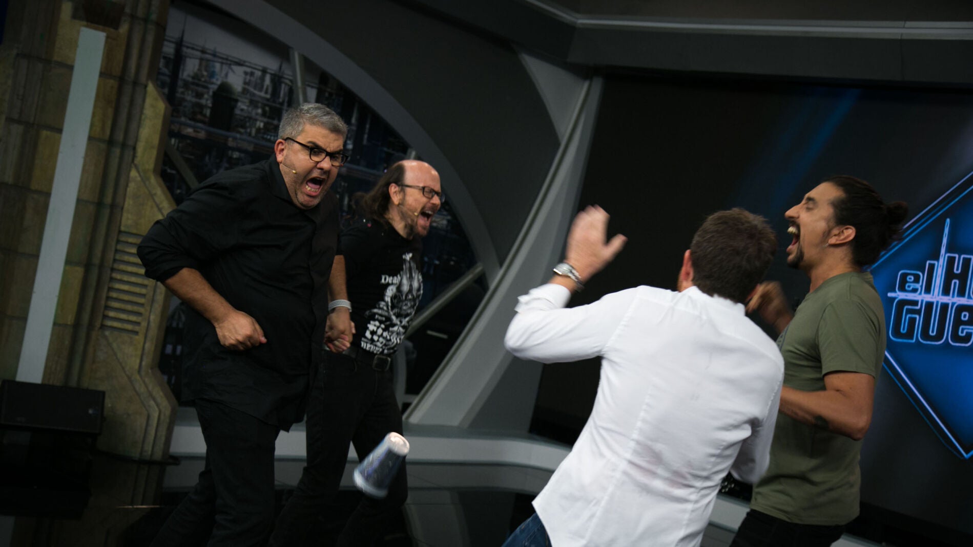 Un final de fiesta el&eacute;ctrico con Marron en 'El Hormiguero 3.0'