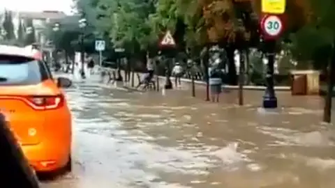 Inundaciones en Guadix Inundaciones en Guadix