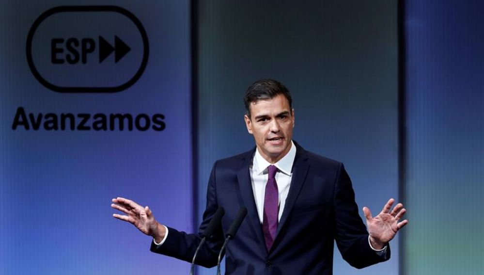 El presidente del Gobierno, Pedro Sánchez