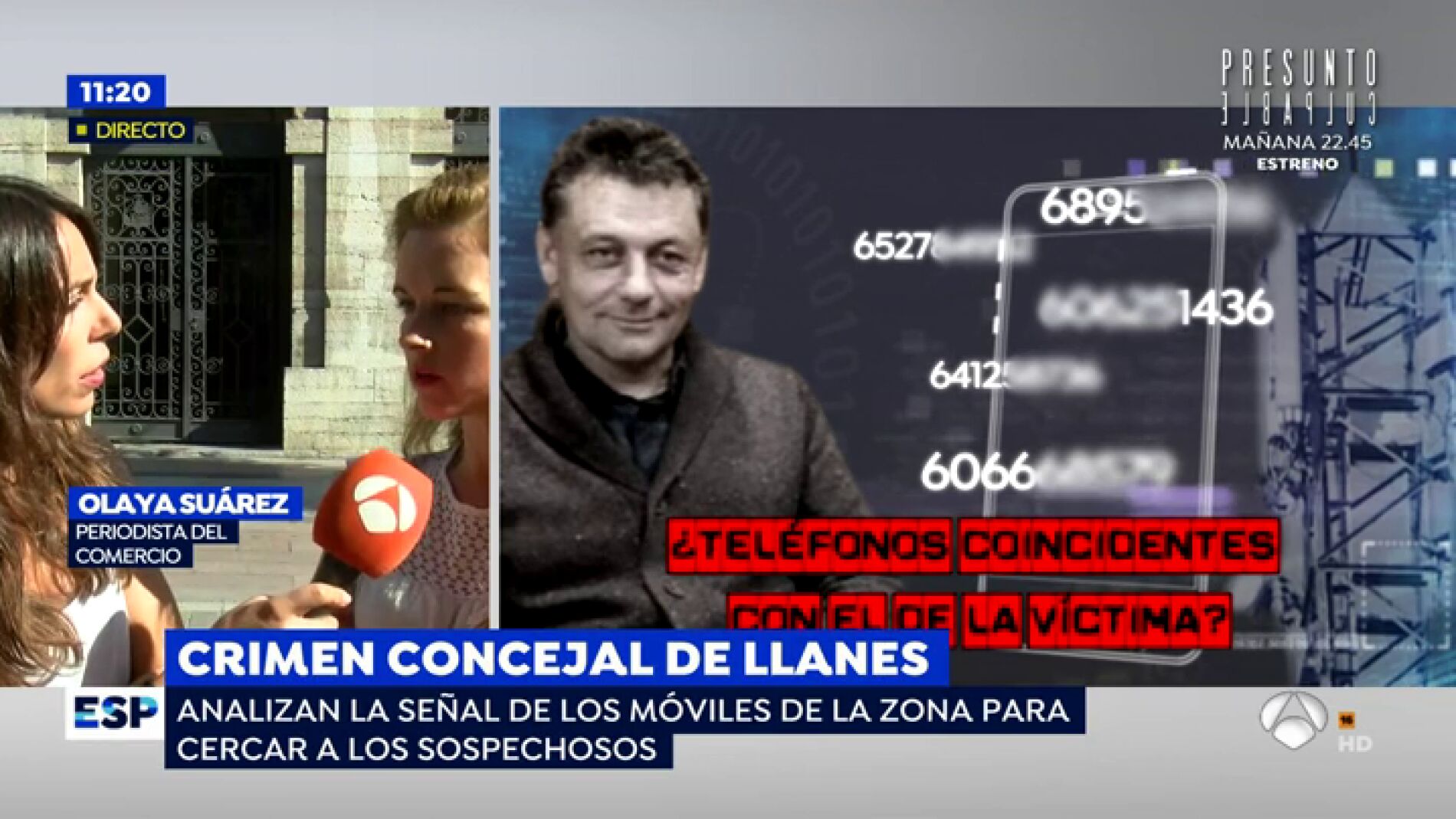 Todo apunta a que al concejal asesinado en Llanes, Javier Ardines, le mataron entre dos o tres personas