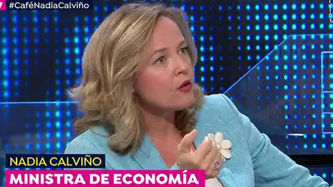 Nadia Calviño en Espejo Público Nadia Calviño en Espejo Público