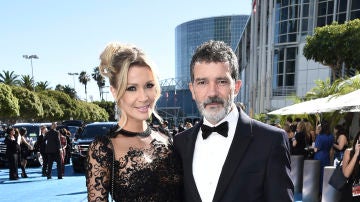 Antonio Banderas y Nicole Kimpel