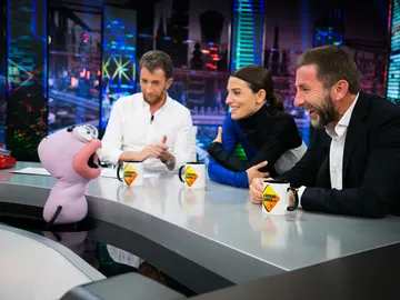 'Delincuente o guionista', Trancas y Barrancas juegan con Bárbara Lennie y Antonio de la Torre en 'El Hormiguero 3.0' 'Delincuente o guionista', Trancas y Barrancas juegan con Bárbara Lennie y Antonio de la Torre en 'El Hormiguero 3.0'