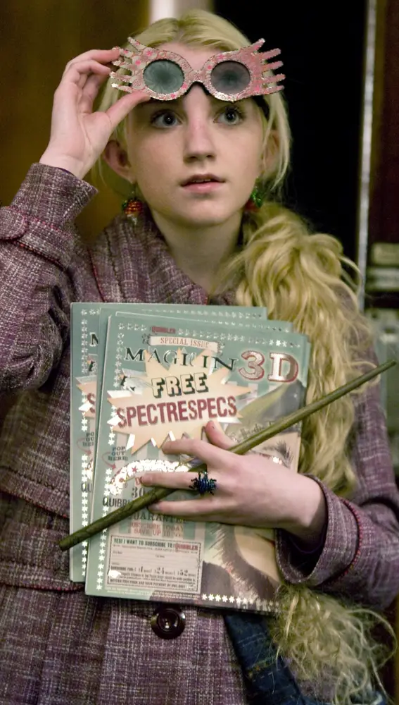 Evanna Lynch, Luna Lovegood en 'Harry Potter' 