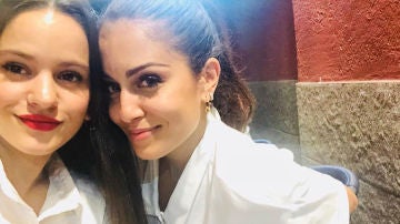 Hiba Abouk y Rosalía