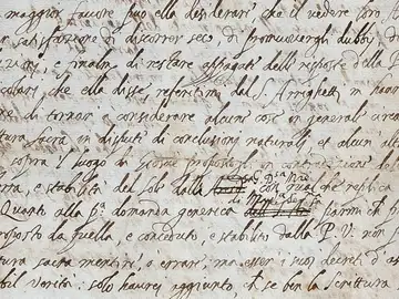 Carta de Galileo Galilei Carta de Galileo Galilei