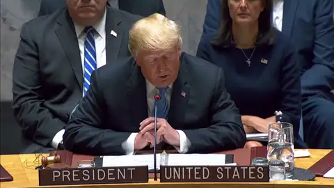 Trump amenaza a Irán con nuevas sanciones "más fuertes que nunca": "Todas las opciones están sobre la mesa" Trump amenaza a Irán con nuevas sanciones "más fuertes que nunca": "Todas las opciones están sobre la mesa"