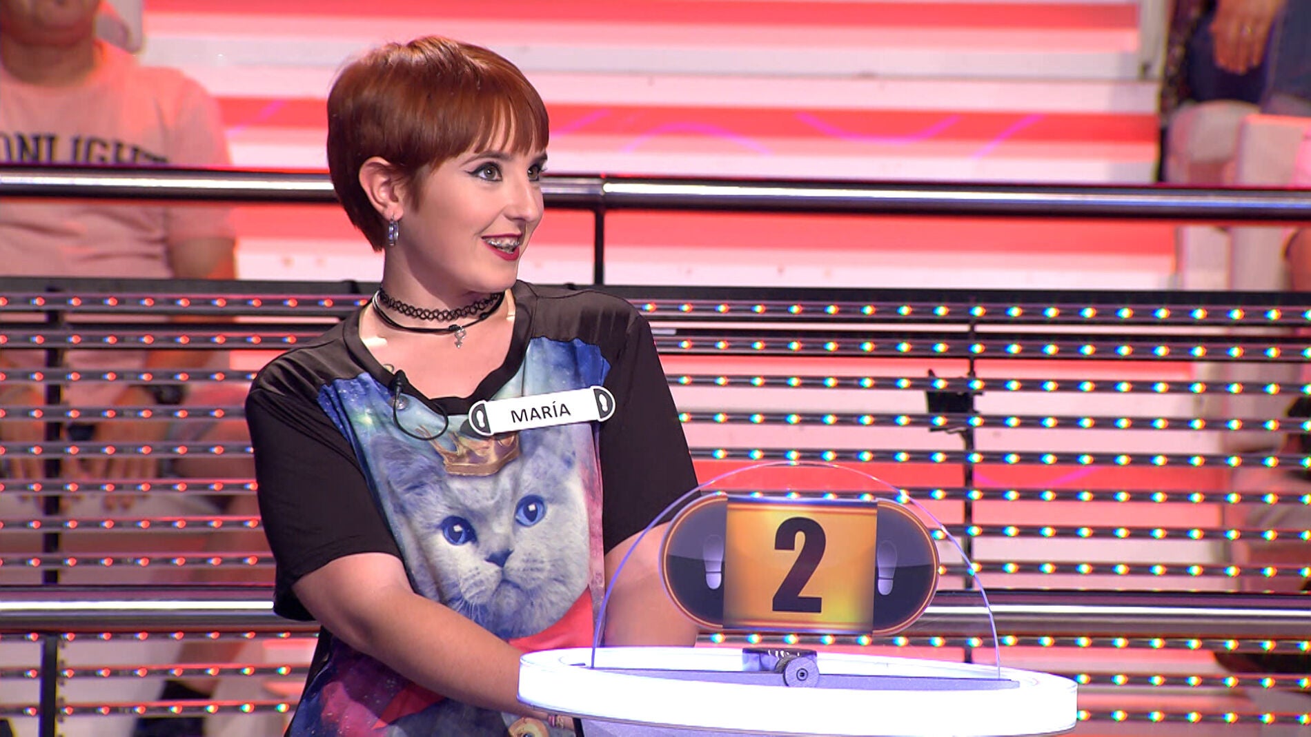 Descubre a la primera concursante en superar el r&eacute;cord de muletillas en '&iexcl;Ahora Caigo!'